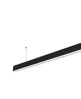  LED Luster na lanku SAMSUNG CHIP LED/40W/230V 6400K čierna 21600