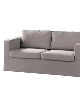 Dekoria Poťah na sedačku Karlstad (nerozkladací, 2-miestny, dlhý), kawa z mlekiem, 165 x 89 x 64 cm, Living Velvet, 704-72