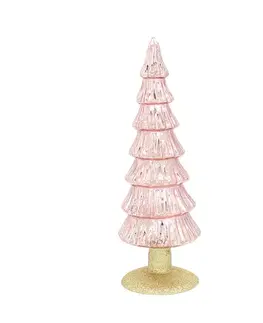 Dekoria Dekorácia Pink Chritmas Tree 28cm, 9 x 28 cm