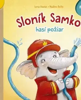 Sloník Samko hasí požiar - Lena Haase