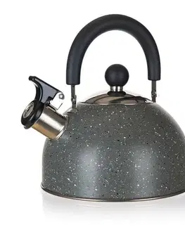 Banquet Nehrdzavejúca kanvice GRANITE Brown, 1,7 l, sivá
