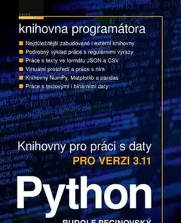 Python - knihovny pro práci s daty - Rudolf Pecinovský