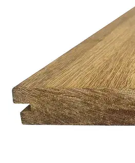 Terasové dosky BAMBUS 20 × 139 × 2500 mm | hladká | drážka | bez povrch. úpravy