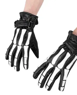 W-TEC Classic White Bones čierna - L