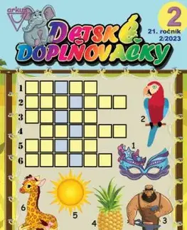 Detské doplňovačky 2 2023 slonie - Jela Mlčochová