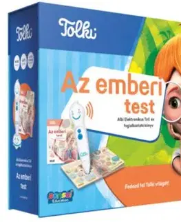 Az emberi test - interaktív hangoskönyv szettben Tolki