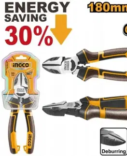 INGCO Kliešte štipacie bočné s dlhou pákou CrV 180mm INGCO Industrial
