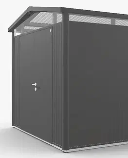Biohort Záhradný domček BIOHORT Panorama P4 duo 273 × 278 cm (tmavo šedá metalíza)