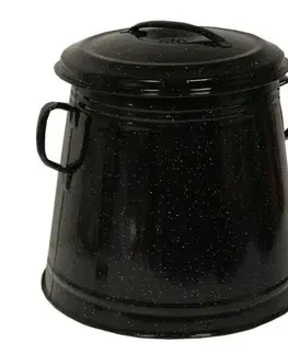 Kinekus Nádoba na masť 5 l, smaltovaná
