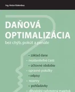 Daňová optimalizácia bez chýb, pokút a penále - Anton Kolembus