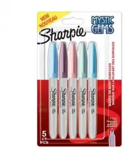 Permanentný popisovač Sharpie Fine Mystic 5 ks