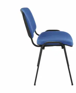 KONDELA Iso New konferenčná stolička modrá