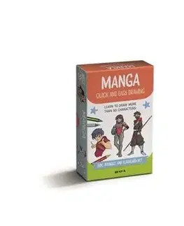 Manga Quick and Easy Drawing Deck - Van Huy Ta