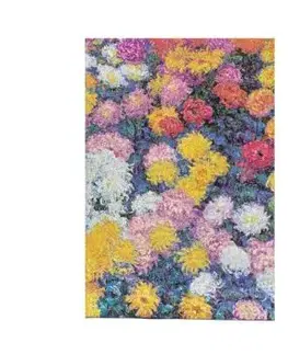 Monet’s Chrysanthemums Mini Lined - Paperblanks