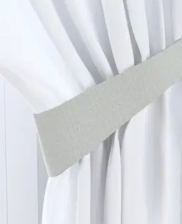 Dekoria Úchyt Victoria, 1ks, sivá štruktúra, 12 x 70 cm, Blackout 300 cm, 269-13