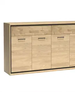 Komoda M8 Mediolan Doska natural hikora