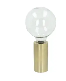 Dekoria Stolová lampa Wiki gold 42cm, 18 x 18 x 42 cm