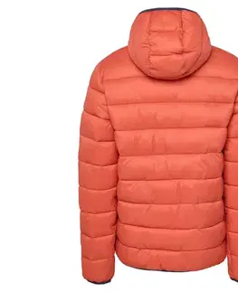 Prešívaná bunda, oranžová