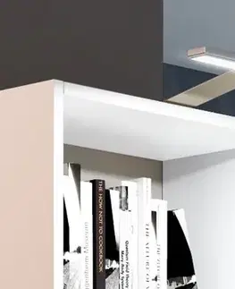 KIER Písací stolík HAPPY B-1 s LED osvetlením | dub sonoma
