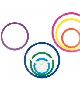Hodiny Karlsson KA5272 Multi CIRCLE Colour 33cm