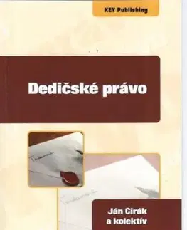 Dedičské právo - Ján Cirák