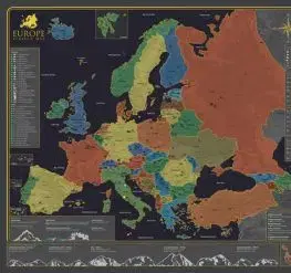 Stieracia mapa Európy