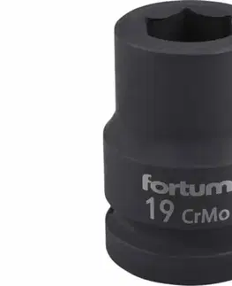 FORTUM Hlavica nástrčná rázová, 3/4, 19mm, CrMoV