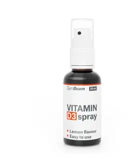 GymBeam Vitamín D3 Sprej 1000 IU citrón