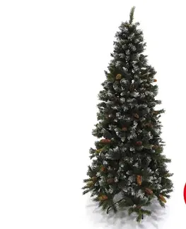 Eurolamp Vianočný stromček ALASKA SLIM 180 cm 600-30055