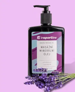 inSPORTline Masážny minerálny olej levanduľa 500 ml