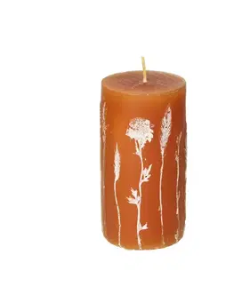 Dekoria Sviečka Giulia 13cm caramel, 7 x 13 cm