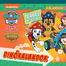 Mancs Őrjárat - Dinókalandok - Térbeli mesekönyv