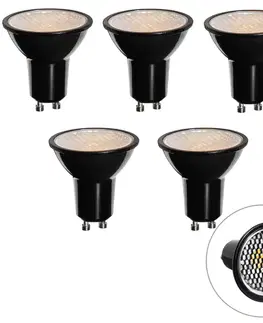 Sada 5 stmievateľných LED žiaroviek GU10 50 mm Honey Rate 6W 400 lm 3000K