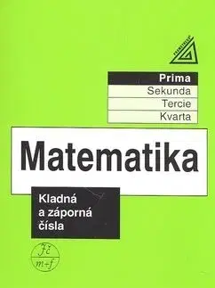 Matematika kladná a záporná čísla