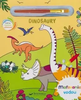 Maľovanie vodou: Dinosauri