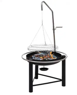 BBQ otočný gril HWC-K92