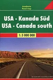 USA - Južná Kanada / mapa 1:3