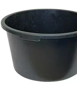 Kinekus Maltovník okrúhly, plastový, objem 45L, čierny