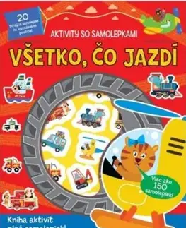 Aktivity so samolepkami: Všetko, čo jazdí