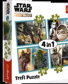 Puzzle 4v1 - Star Wars - Mandalorian