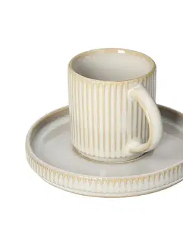 Dekoria Šálka Vicino 100ml grey beige, 8 x 6 x 7 cm