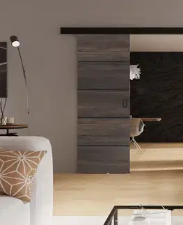KIER Posuvné dvere WERDI DUO PLUS | 132 cm Farba: jaseň tmavý
