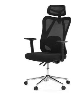 Autronic KA-R216 BK Kancelárska stolička, čierna