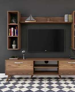 Televízna stena Mea Walnut