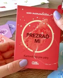 Kartová hra Prezraď mi Mementerra