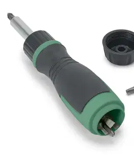 Magnetický rohatkový skrutkovač