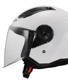 LS2 OF616 Airflow II Solid Gloss White XXL (63-64)