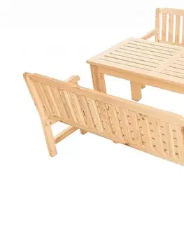DEOKORK Masívne záhradná zostava z borovice LONDON 1+2 (32 mm) - rôzne dĺžky 200 cm