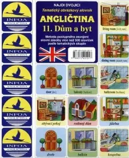 Najdi dvojici - Angličtina - 11. Dům a byt