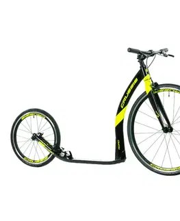 Crussis Koloběžka Crussis ROAD 4.2-1 černo-žlutá 28"/20"